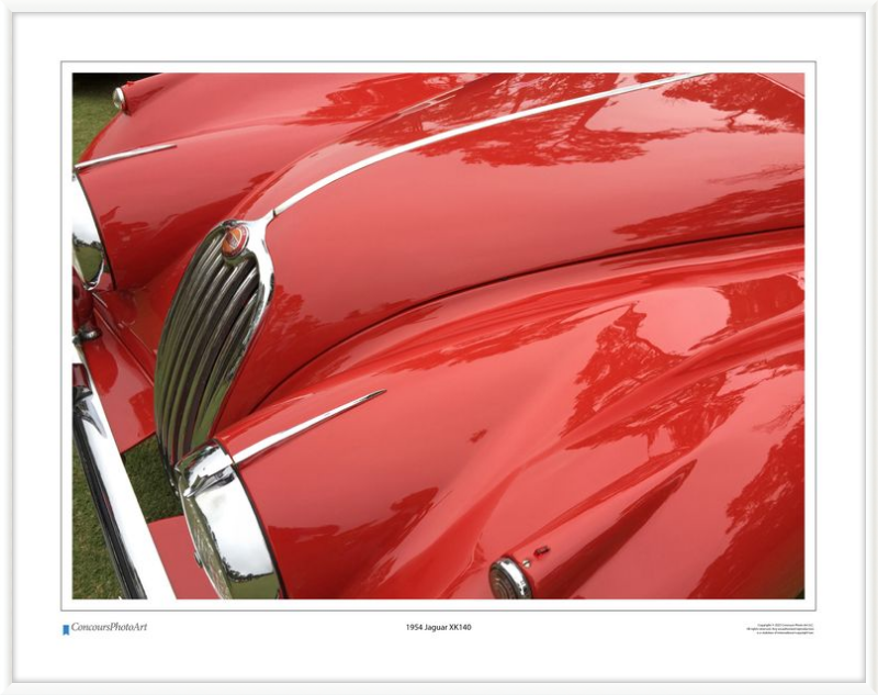 1954 Jaguar XK140 / CPA106A / Color Image