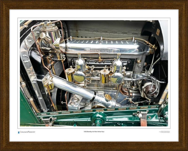 1930 Bentley 4.4-litre Inline-four / CPA713A / Color Print