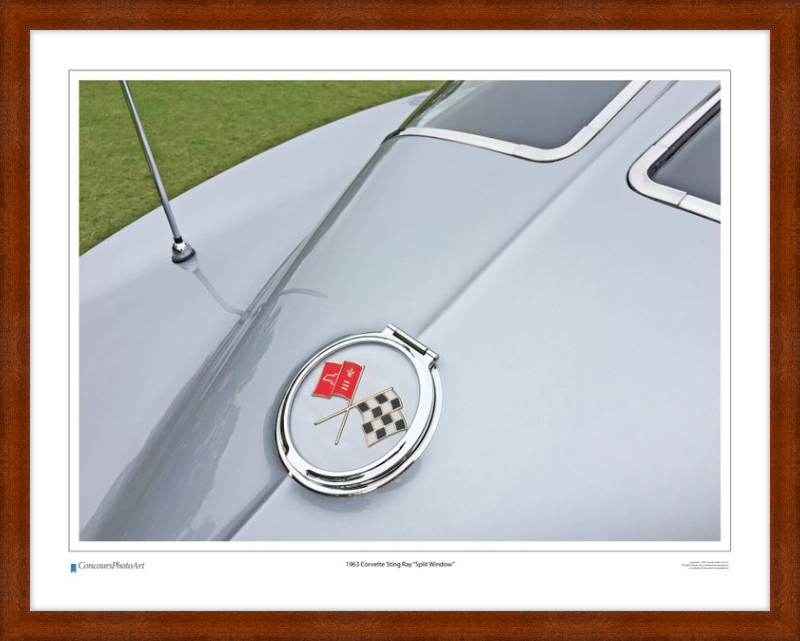 1963 Chevrolet Corvette Sting Ray "Split Window" / CPA317A / Color Print