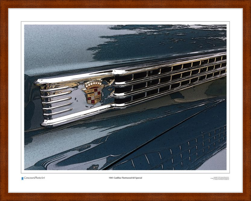 1941 Cadillac Fleetwood 60 Special / CPA305C / Stylized Image