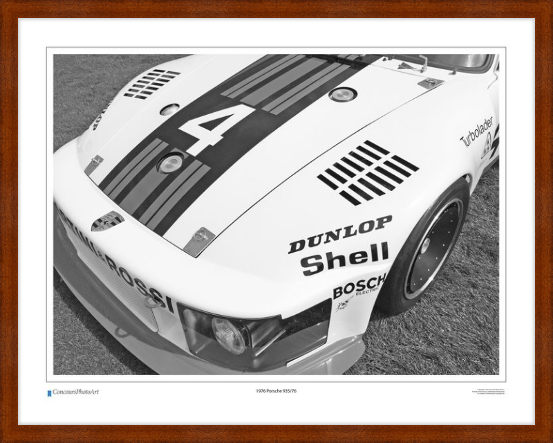 1976 Porsche 935/76 / CPA414B / B&W Print