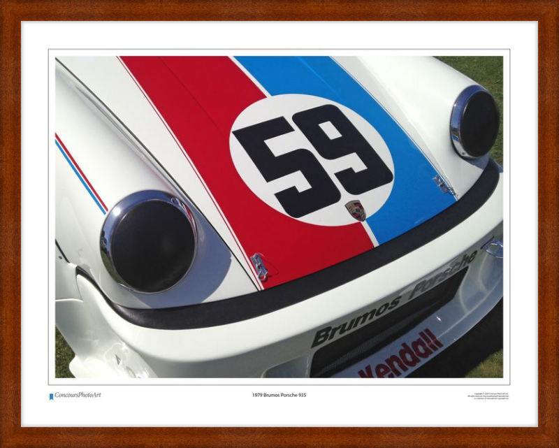1979 Brumos Porsche 935 / CPA401A / Color Image