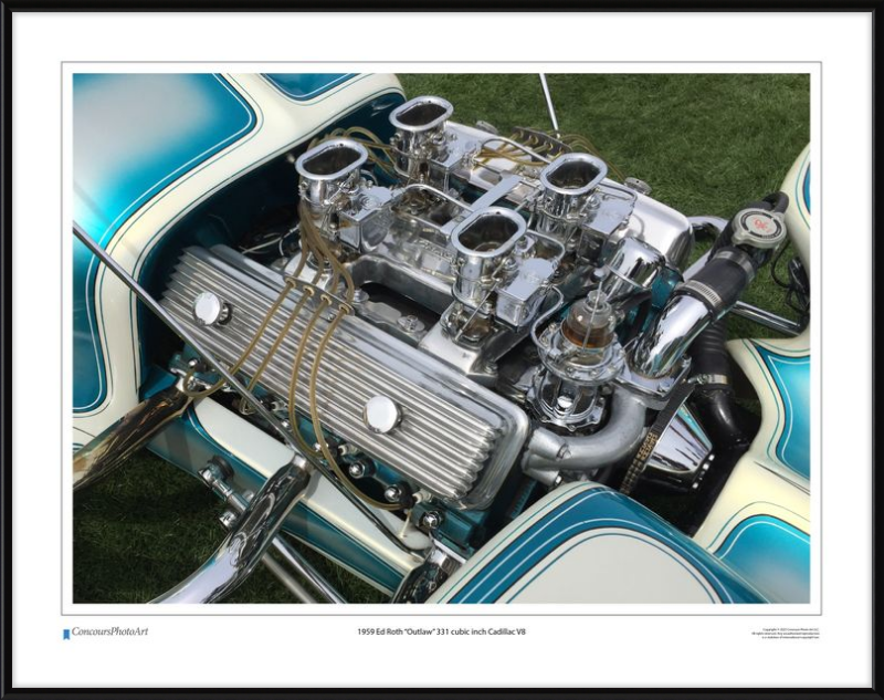 1959 Ed Roth “Outlaw” 331 cubic inch Cadillac V8 / CPA706A / Color Image