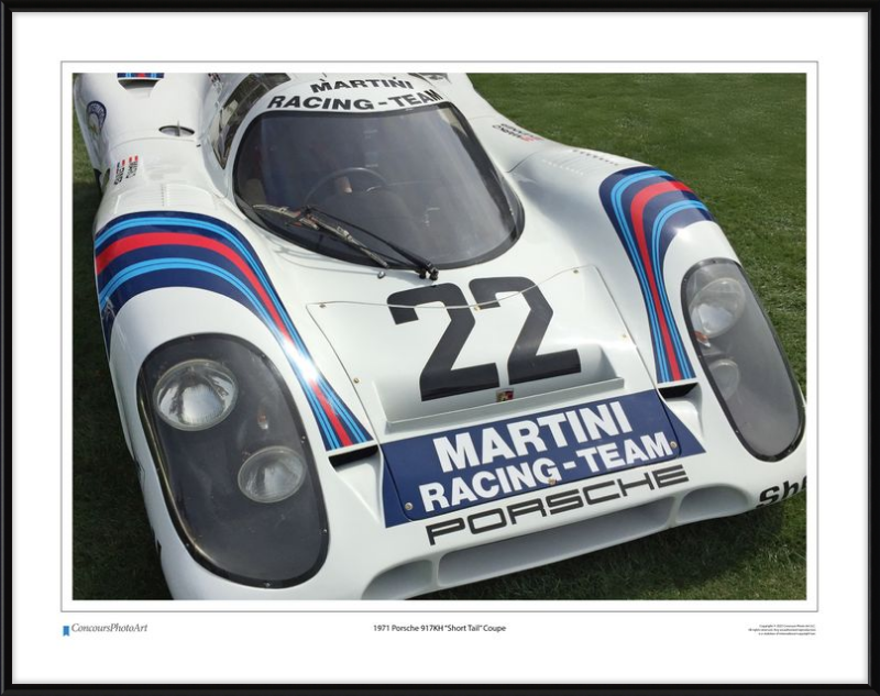 1971 Porsche 917KH "Short Tail" Coupe / CPA409A / Color Image