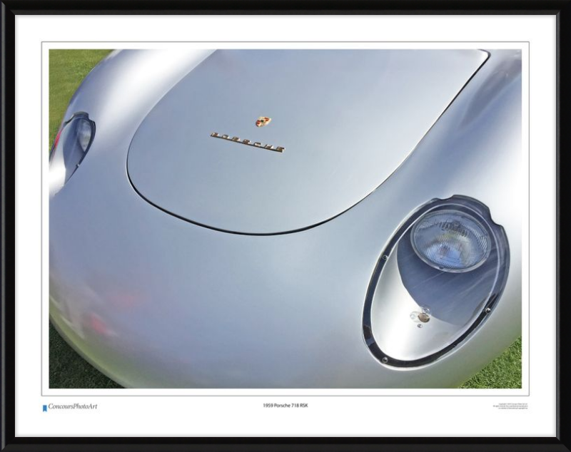 1959 Porsche 718 RSK / CPA212A / Color Print