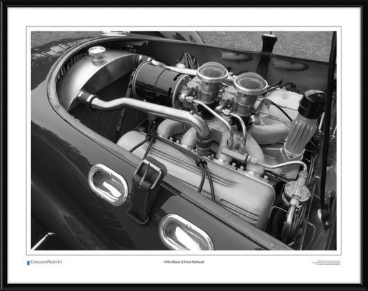 1950 Allard J2 Ford Flathead / CPA701B / Black and White