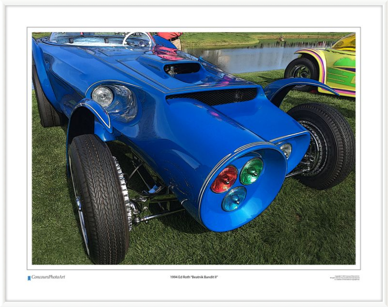1959 Ed Roth "Outlaw" / CPA510C / Stylized Image