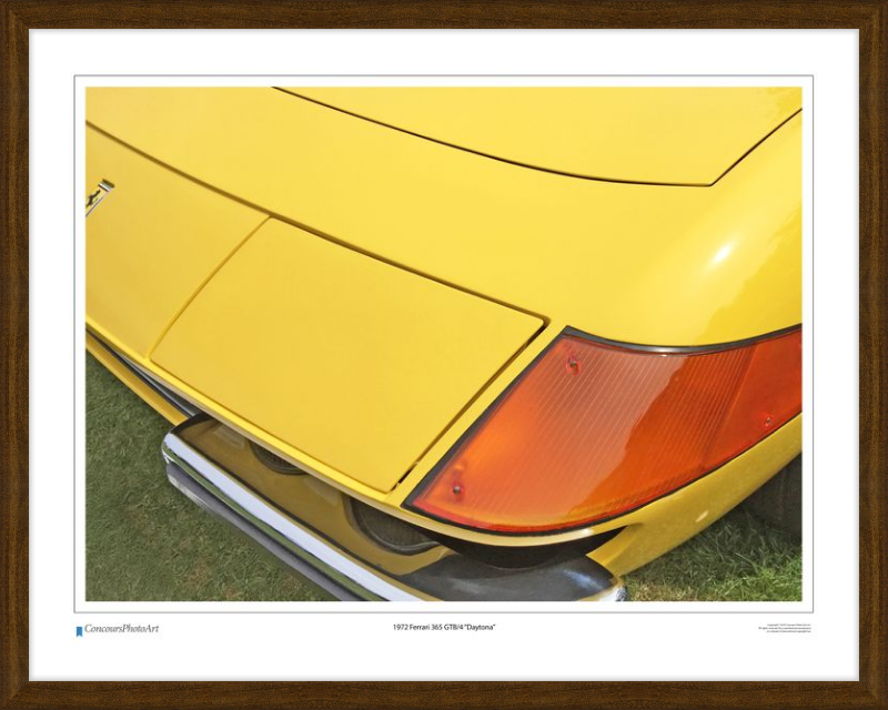 1972 Ferrari 365 GTB/4 “Daytona” / CPA205A / Color Print
