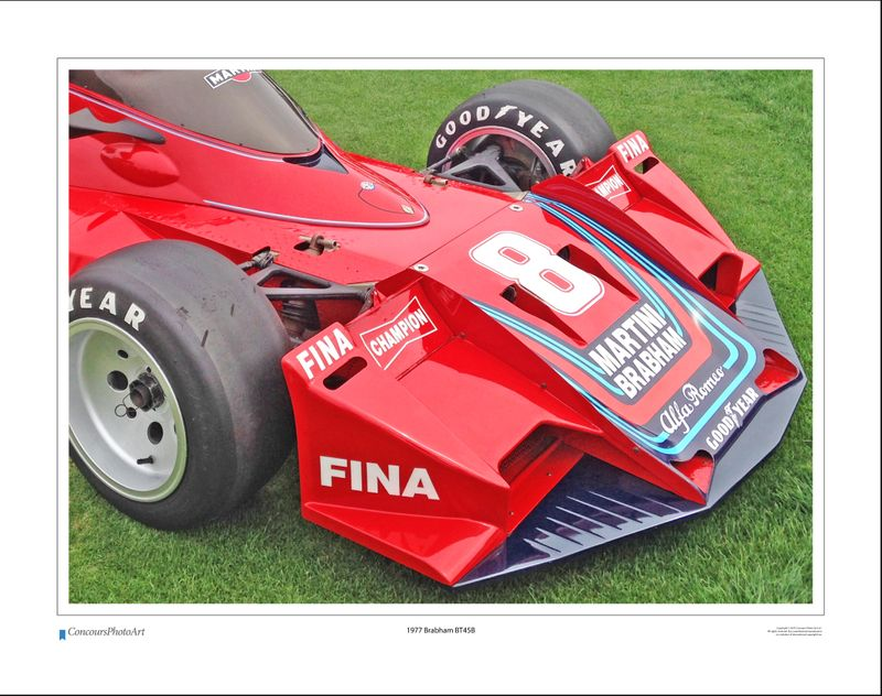1977 Brabham BT45B / CPA412A / Color Print