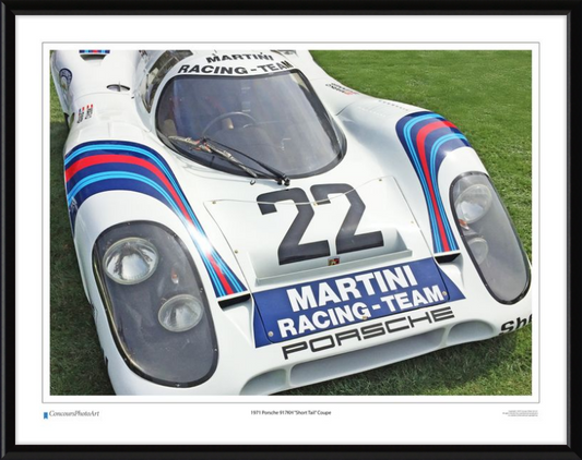 1971 Porsche 917KH "Short Tail" Coupe / CPA409A / Color Print