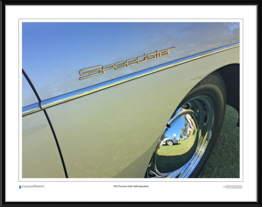 1957 Porsche 356A 1600 Speedster / CPA210A / Color Image