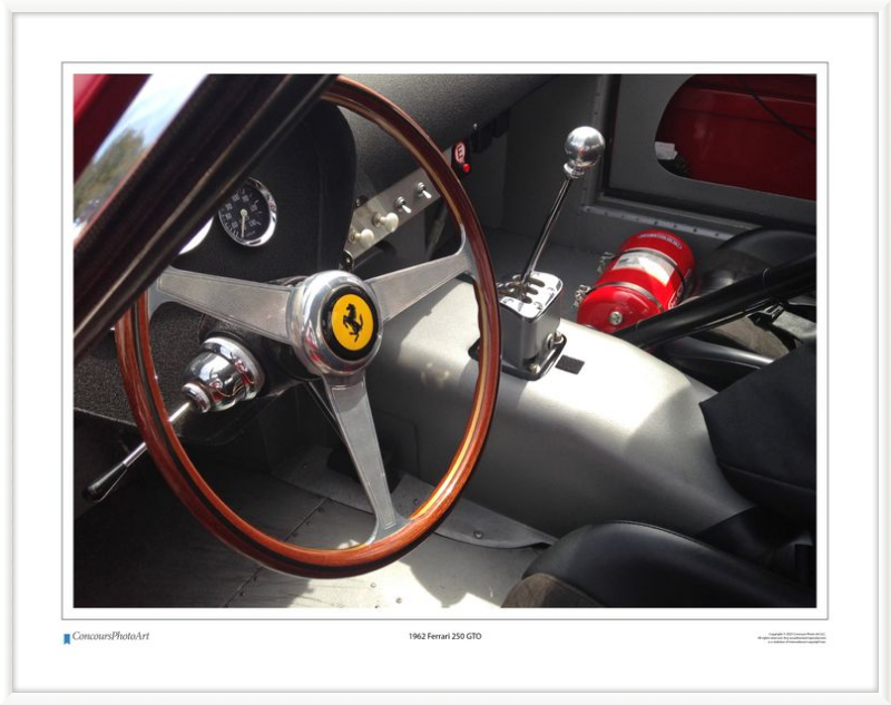 1962 Ferrari 250 GTO / CPA601A / Color Image