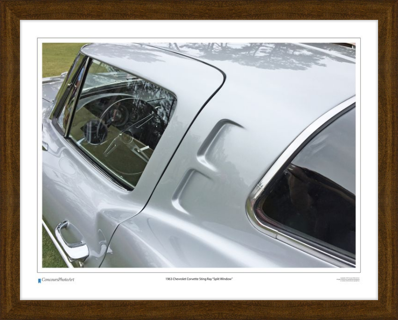 1963 Chevrolet Corvette Sting Ray "Split Window" / CPA301A / Collor Print