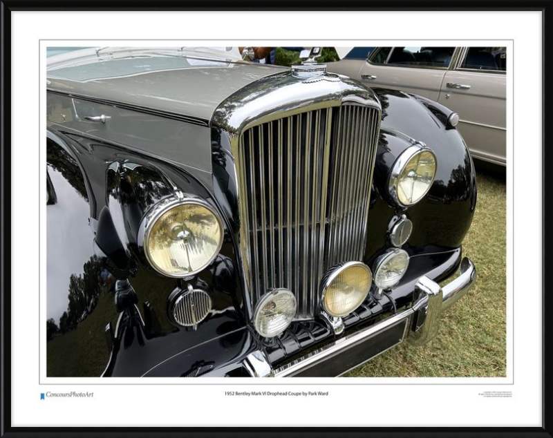 1952 Bentley Mark VI Drophead Coupe by Park Ward / CPA114A / Color Print
