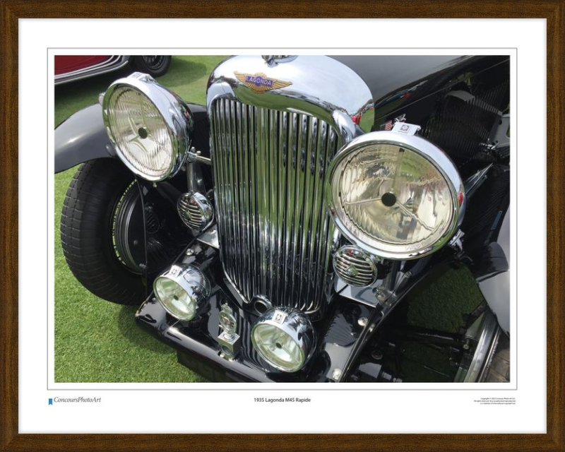 1935 Lagonda M45 Rapide / CPA104A / Color Image