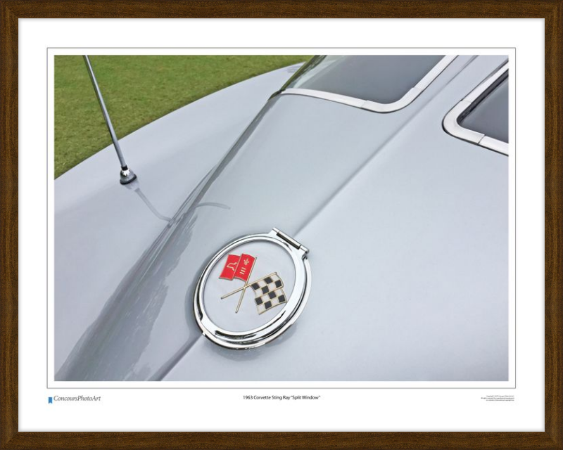 1963 Chevrolet Corvette Sting Ray "Split Window" / CPA317A / Color Print