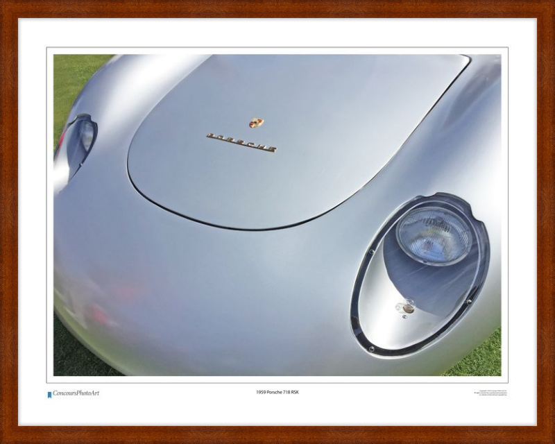 1959 Porsche 718 RSK / CPA212A / Color Print