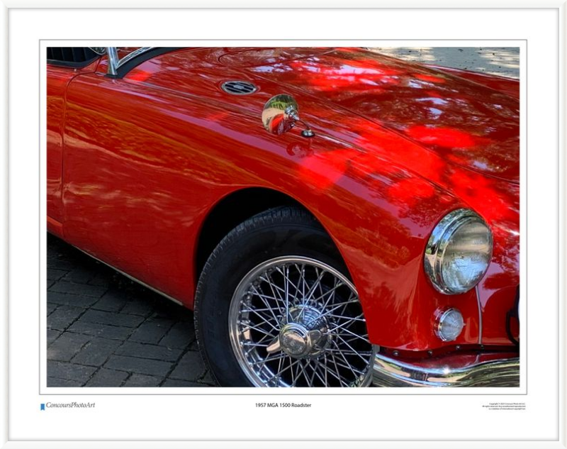 1957 MGA 1500 Roadster / CPA110A / Color Image