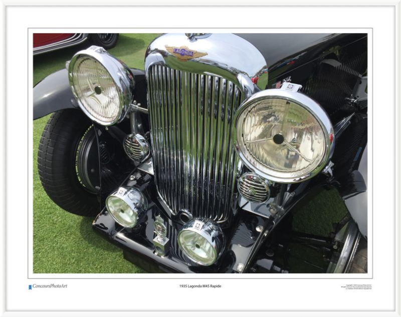 1935 Lagonda M45 Rapide / CPA104A / Color Image