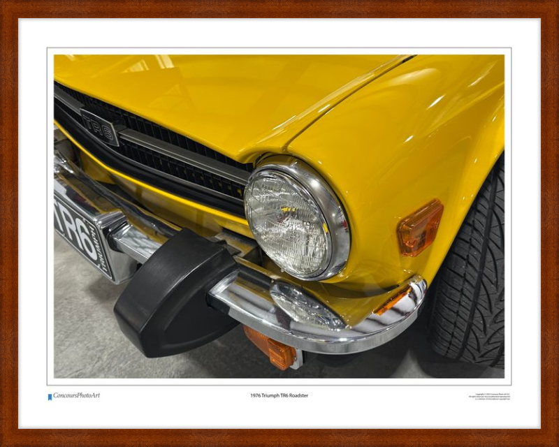 1976 Triumph TR6 Roadster / CPA109A / Color Image