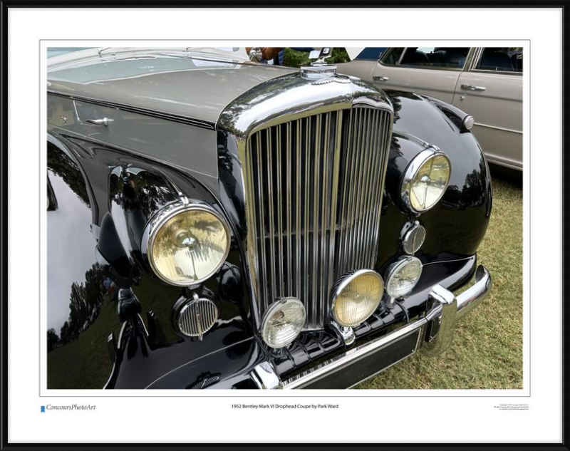 1952 Bentley Mark VI Drophead Coupe by Park Ward / CPA114A / Color Print