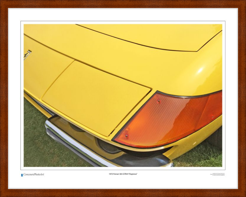 1972 Ferrari 365 GTB/4 “Daytona” / CPA205A / Color Print