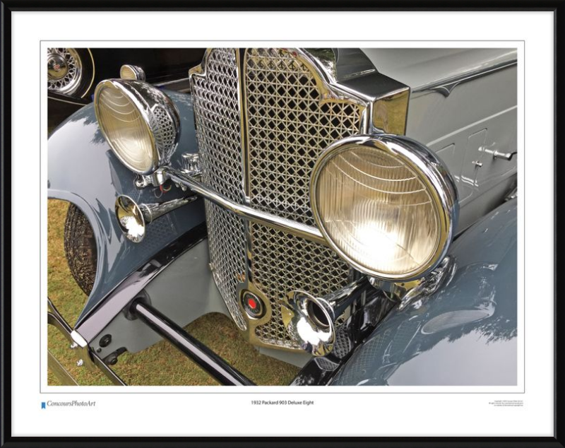 1932 Packard 903 Deluxe Eight / CPA312A / Color Print