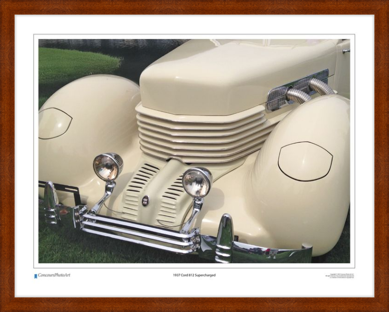 1937 Cord 812 Supercharged / CPA309A / Color Image