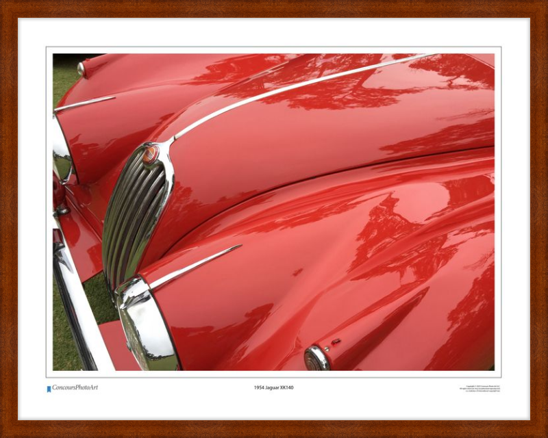 1954 Jaguar XK140 / CPA106A / Color Image