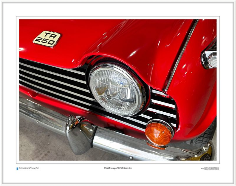 1968 Triumph TR250 Roadster / CPA111A / Color Image