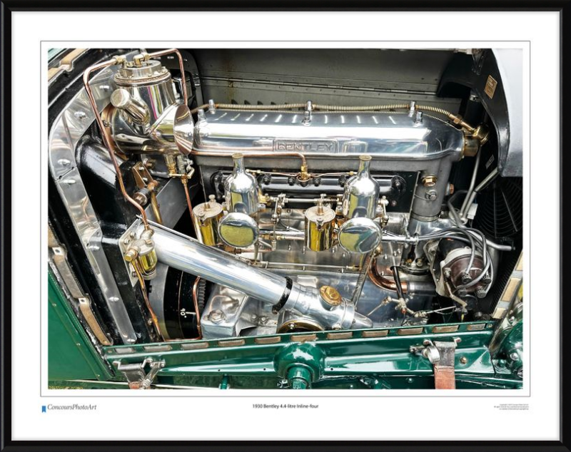 1930 Bentley 4.4-litre Inline-four / CPA713A / Color Print
