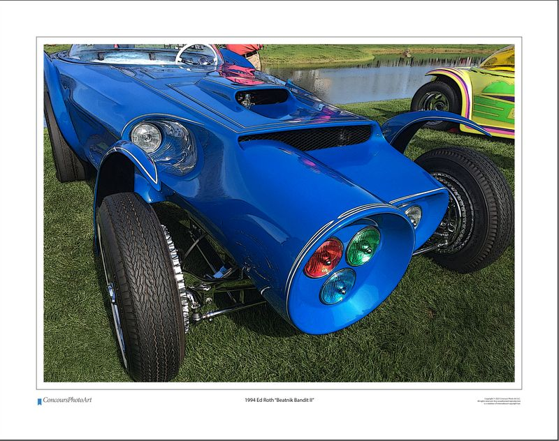 1959 Ed Roth "Outlaw" / CPA510C / Stylized Image