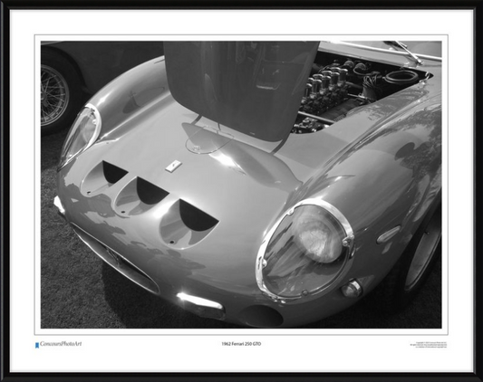 1962 Ferrari 250 GTO / CPA202B / Black and White