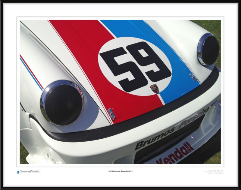 1979 Brumos Porsche 935 / CPA401A / Color Image