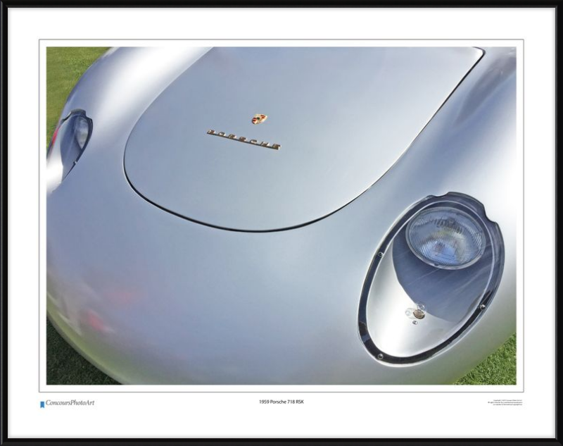 1959 Porsche 718 RSK / CPA212A / Color Print