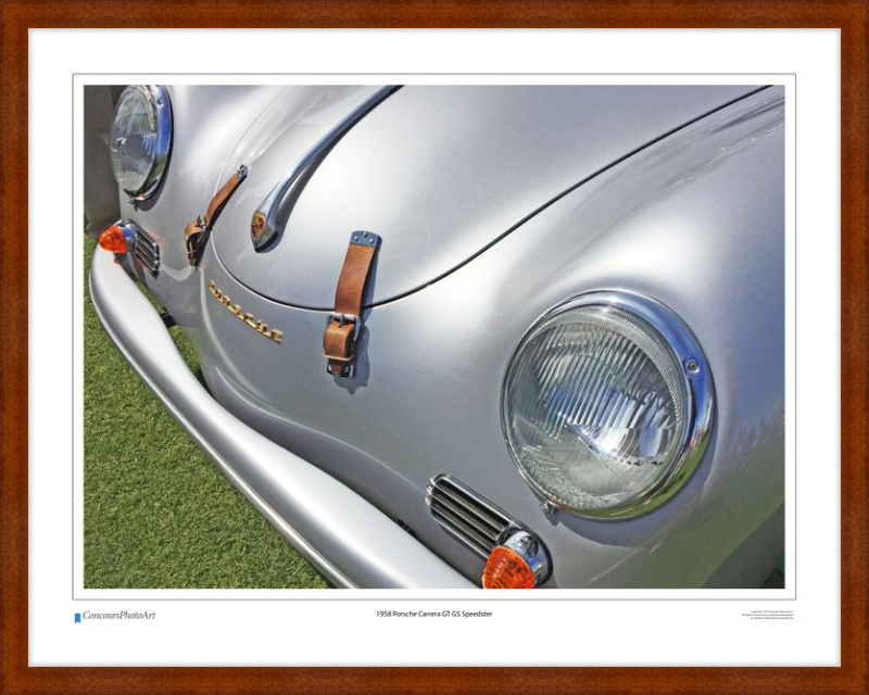 1958 Porsche Carrera GT GS Speedster / CPA203A / Color Print