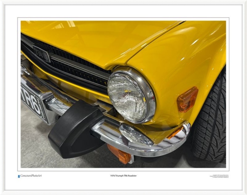 1976 Triumph TR6 Roadster / CPA109A / Color Image