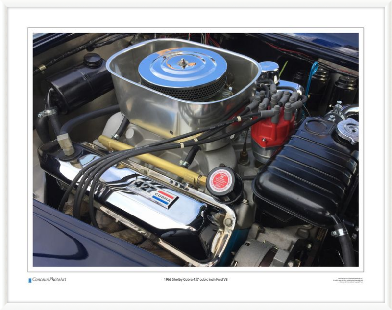 1966 Shelby Cobra 427 cubic inch Ford V8 / CPA711A / Color Image