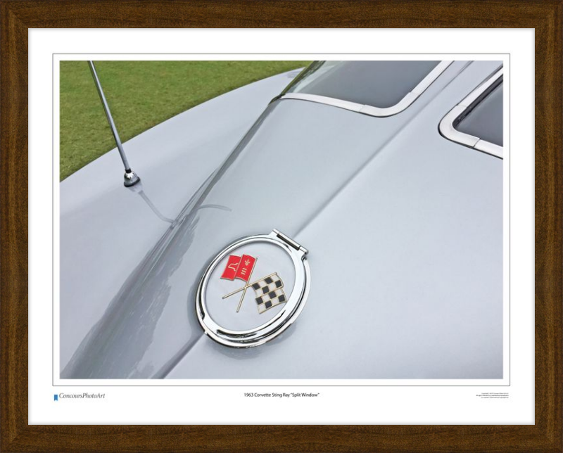 1963 Chevrolet Corvette Sting Ray "Split Window" / CPA317A / Color Print