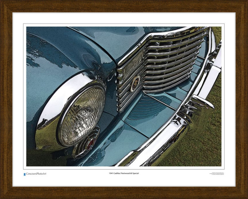 1941 Cadillac Fleetwood 60 Special / CPA321C / Stylized Print