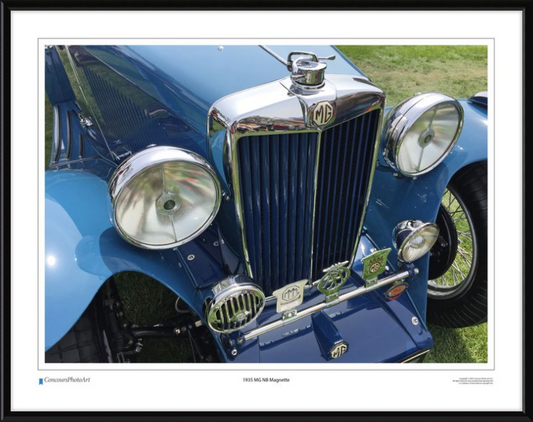 1935 MG NB Magnette / CPA105A / Color Image