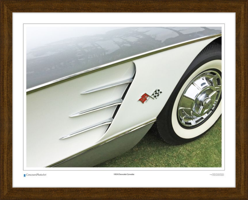 1959 Chevrolet Corvette / CPA320A / Color Print