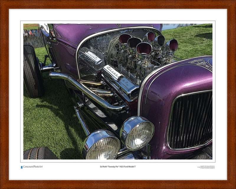 1962 Ed Roth "Tweedy Pie" / CPA506C / Stylized Image