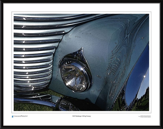 1937 Delahaye 145 by Franay / CPA204C / Stylized Image