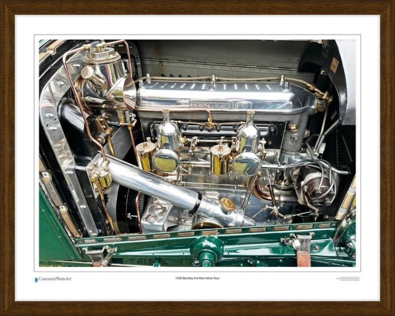 1930 Bentley 4.4-litre Inline-four / CPA713A / Color Print