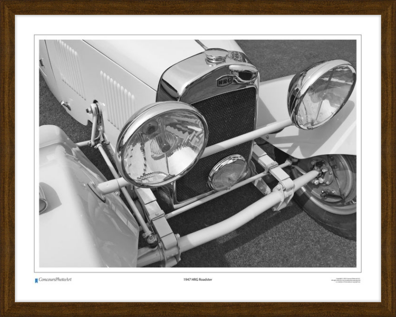 1947 HRG Roadster / CPA102B / Black and White