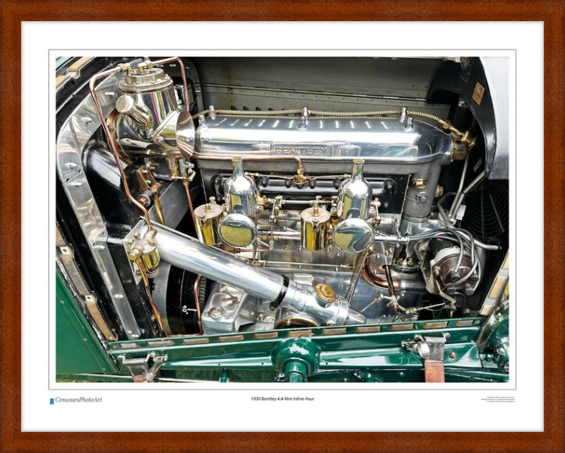 1930 Bentley 4.4-litre Inline-four / CPA713A / Color Print