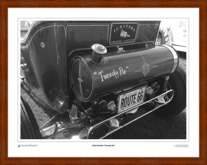 1962 Ed Roth "Tweedy Pie" / CPA512B / Black and White