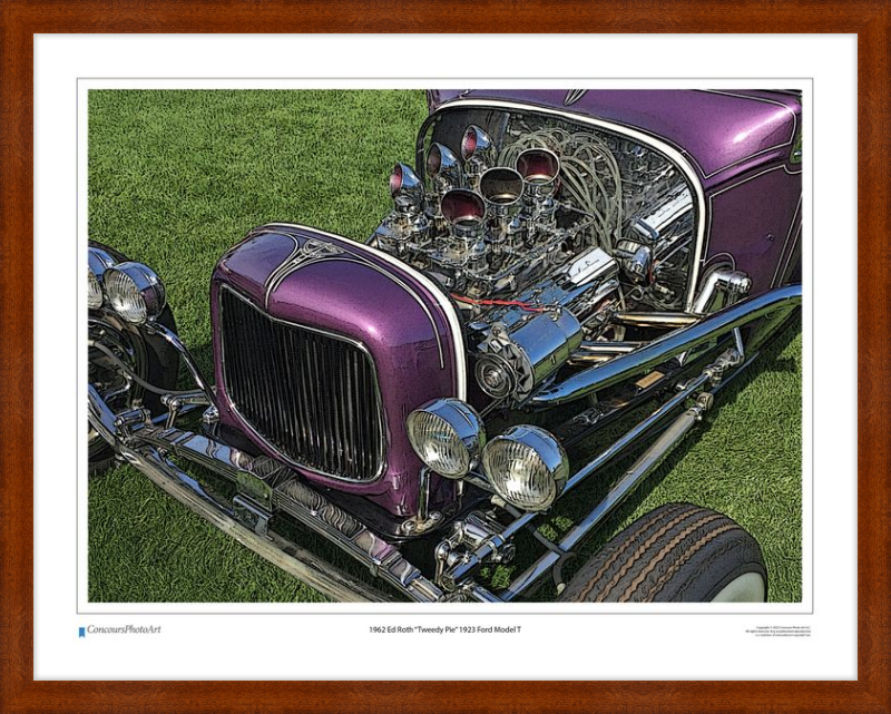 1962 Ed Roth "Tweedy Pie" / CPA502C / Stylized Image