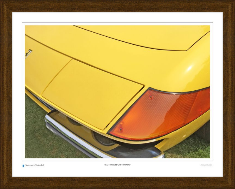 1972 Ferrari 365 GTB/4 “Daytona” / CPA205A / Color Print